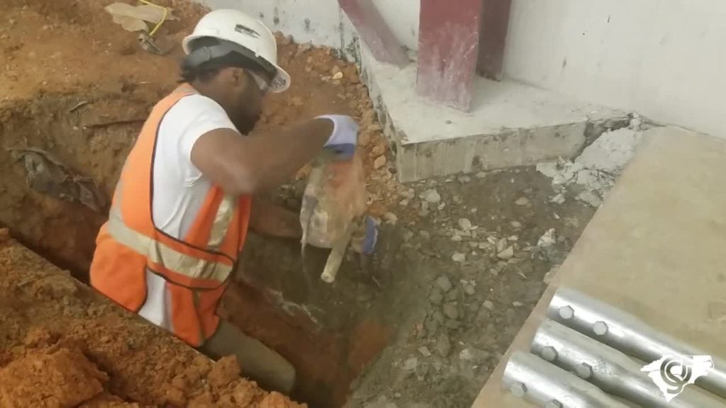 Interior Helical Underpinning